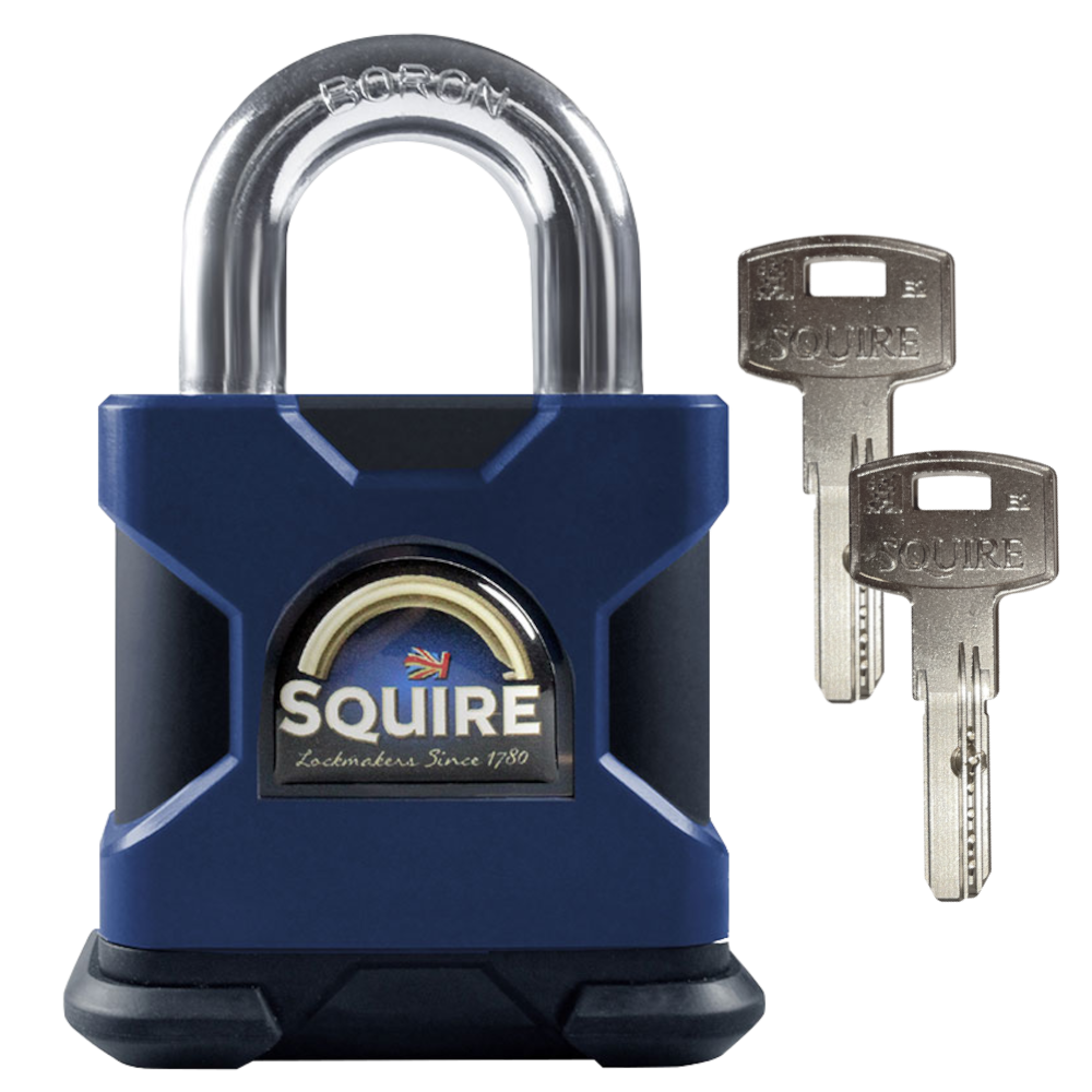 SQUIRE SS50S Elite Dimple Cylinder Open Shackle Padlock - KD Boxed