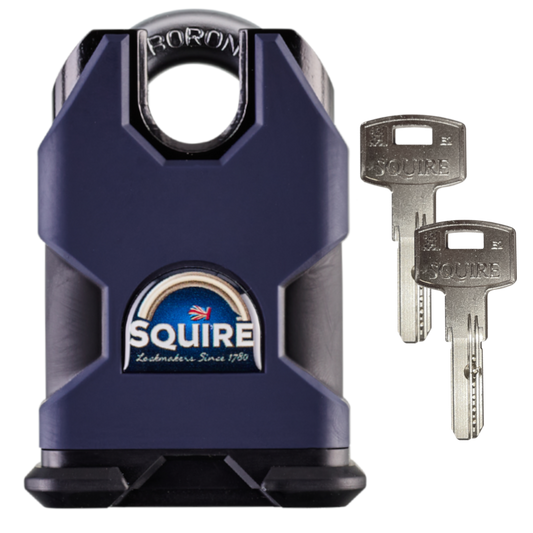 SQUIRE SS50CS Elite Dimple Cylinder Closed Shackle Padlock - KD Boxed