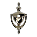 AVOCET Affinity Traditional Victorian Urn Door Knocker With Cut For Viewer - Gold