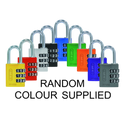 ABUS 144/30 Combination Padlock 30mm Body - Assorted Colours (3 Wheel)