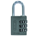ABUS 144/30 Combination Padlock 30mm Body - Titanium Grey (3 Wheel)