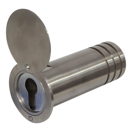 ABUS 728 & 729 Euro Cylinder Tubular Key Garage Safe - 729 With cover