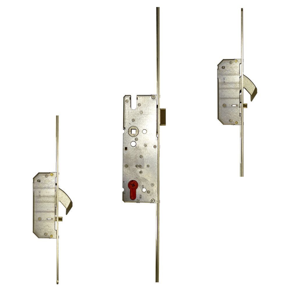 Winkhaus AV2-F 2070 M2 Lever Operated Latch Only 20mm Radius Faceplate - 2 Hook - 45mm Backset No Deadbolt RH