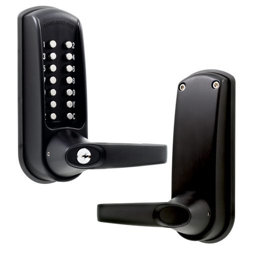 CODELOCKS CL0610 Marine Grade Digital Lock With Tubular Latch - CL0610 Without Passage Set
