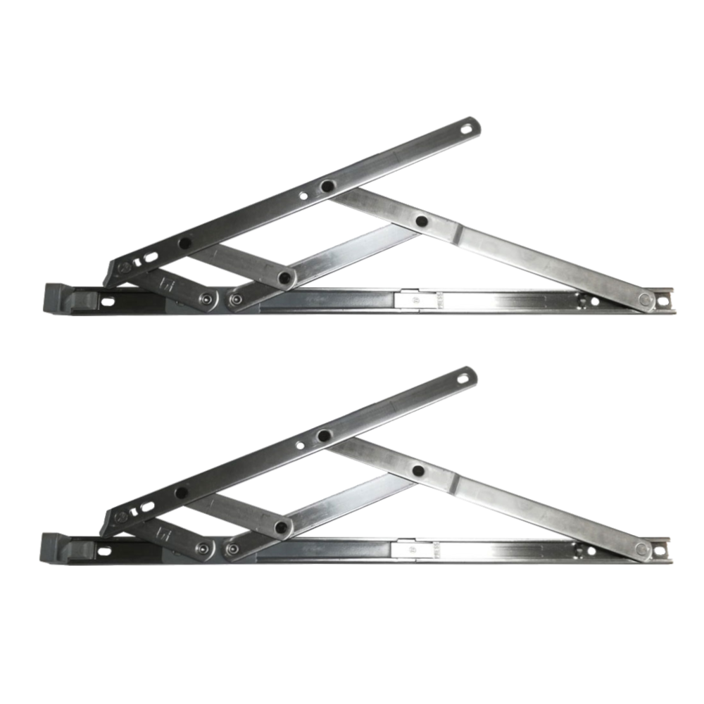 SECURISTYLE Defender Slimline Friction Hinge Top Hung 13mm - 412mm (16") 21Kg Max