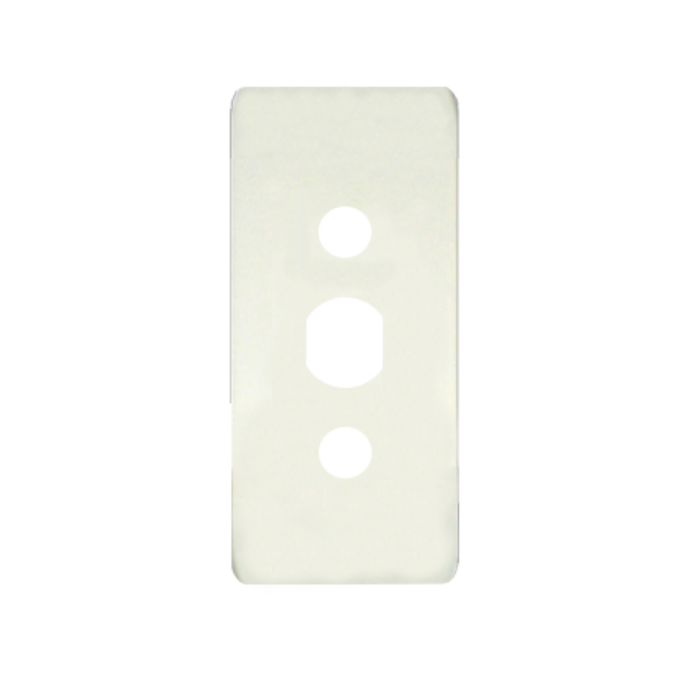 SASHSTOP Torchguard Window Handle Repair Plate 90mm x 42.5mm - White 223001