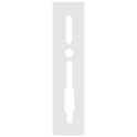 SASHSTOP Torchguard Door Handle Protector 35/35 Backset 300mm x 70mm - Long Above/Below White 223701