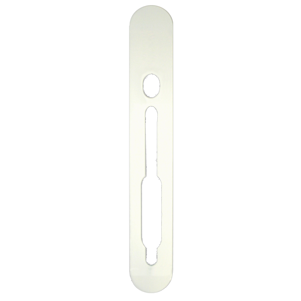 SASHSTOP Torchguard Door Handle Protector Discreet Mini 237mm x 40mm - Mini Below/Below White 224401