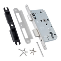 BRITON 5760 DIN Standard Euro Escape Sashlock Case 60mm Backset - Radius 5760.60.R.SS