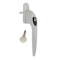 YALE Quartus In-Line Espag Window Handle - Silver