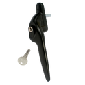 YALE Quartus Offset Espag Window Handle - RH Satin Black