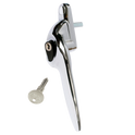 YALE Quartus Offset Espag Window Handle - RH Chrome