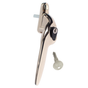 YALE Quartus Offset Espag Window Handle - LH Champagne Gold