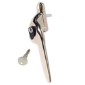 YALE Quartus Offset Espag Window Handle - RH Champagne Gold