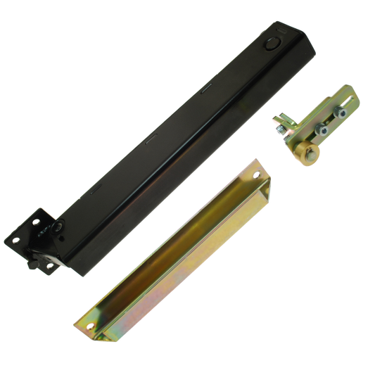 GATEMASTER Surface Mounted Gate Closer For Gates up to 50kg - SMR - With Sliding Rail
