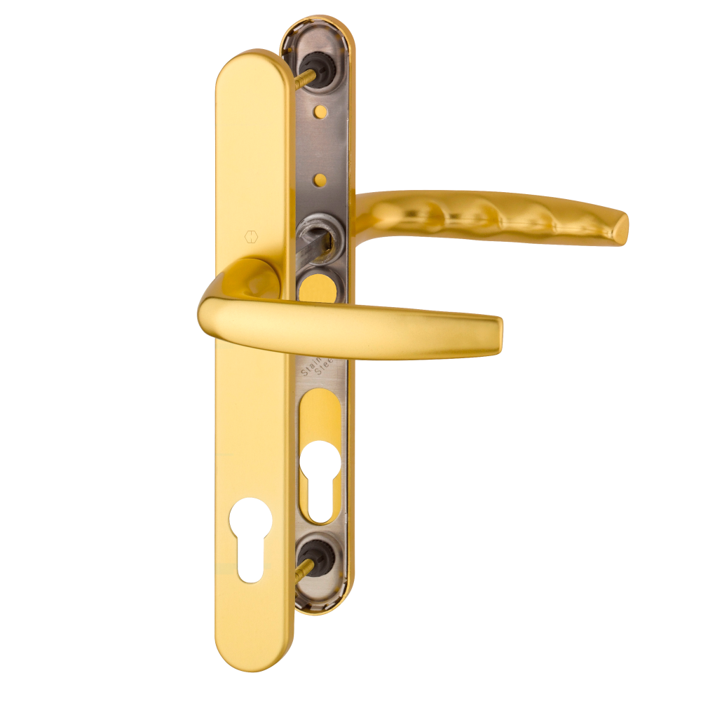 HOPPE Atlanta 92 Centres Lever/Lever 2 Hole Fix 1530/3346 Furniture To Suit Roto - Gold - 11917696