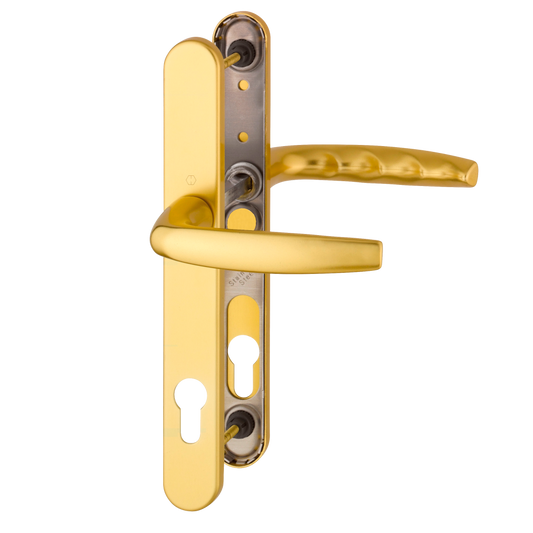 HOPPE Atlanta 92 Centres Lever/Lever 2 Hole Fix 1530/3346 Furniture To Suit Roto - Gold - 11917696