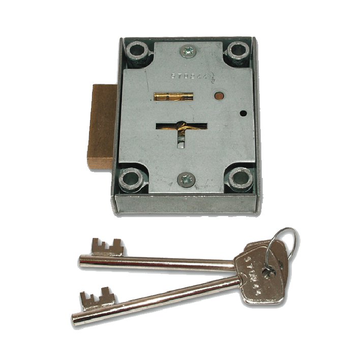 L&F 2802 Safe Lock - ZP 7 Lever Dead Bolt