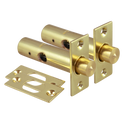 ERA 838 Door Security Bolt - Key - 60mm PB Pair + Key Visi
