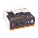 AMALOCK DB811/DB821 Wireless Doorbell & Chime Kit With 2 x CAM400 Camera's, Battery Charger And Rechargeable Batteries - Blac