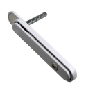 GREENTEQ Clearline Centrefold Clearspan Bi Fold Handle - White