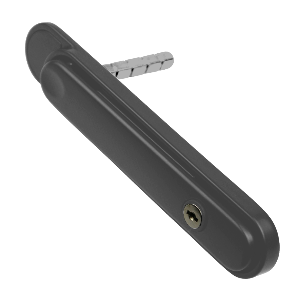 GREENTEQ Clearline Centrefold Clearspan Bi Fold Handle - Anrhracite Grey