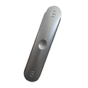 ALUK Pop Out Bi-Fold Handle Non Locking - Silver