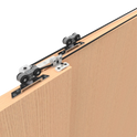 HENDERSON Husky 120 Pro Telescopic Kit - To Suit 4 Doors TELHP120/4SIM