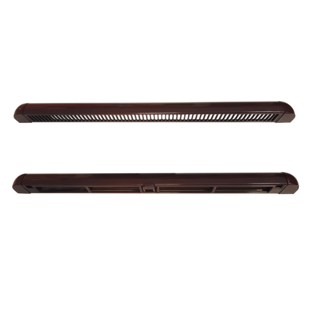 R W SIMONS Framevent FV300 (300mm) & FV400 (400mm) Ventilator - FV400 Dark Brown