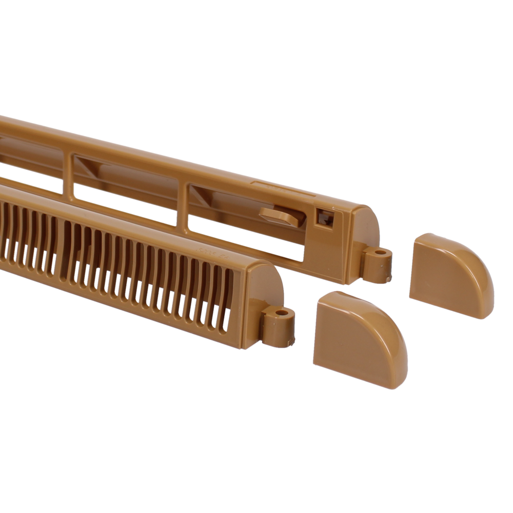 R W SIMONS Framevent 5000 High Flow + Ventilator 525mm - Irish Oak