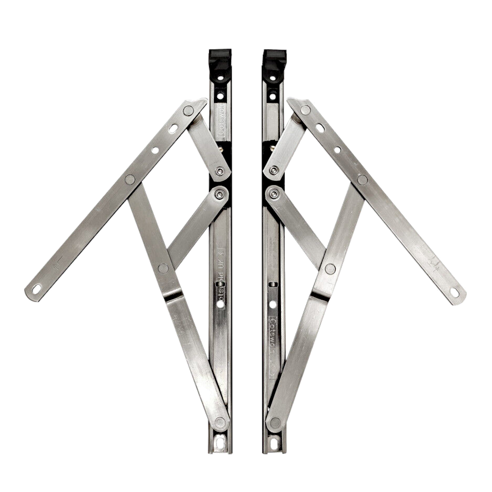 COTSWOLD Sinidex Top Hung/Side Hung Friction Stay (Handed Pair) - 13mm x 210mm (8") Top 10Kg & Side 18Kg Max