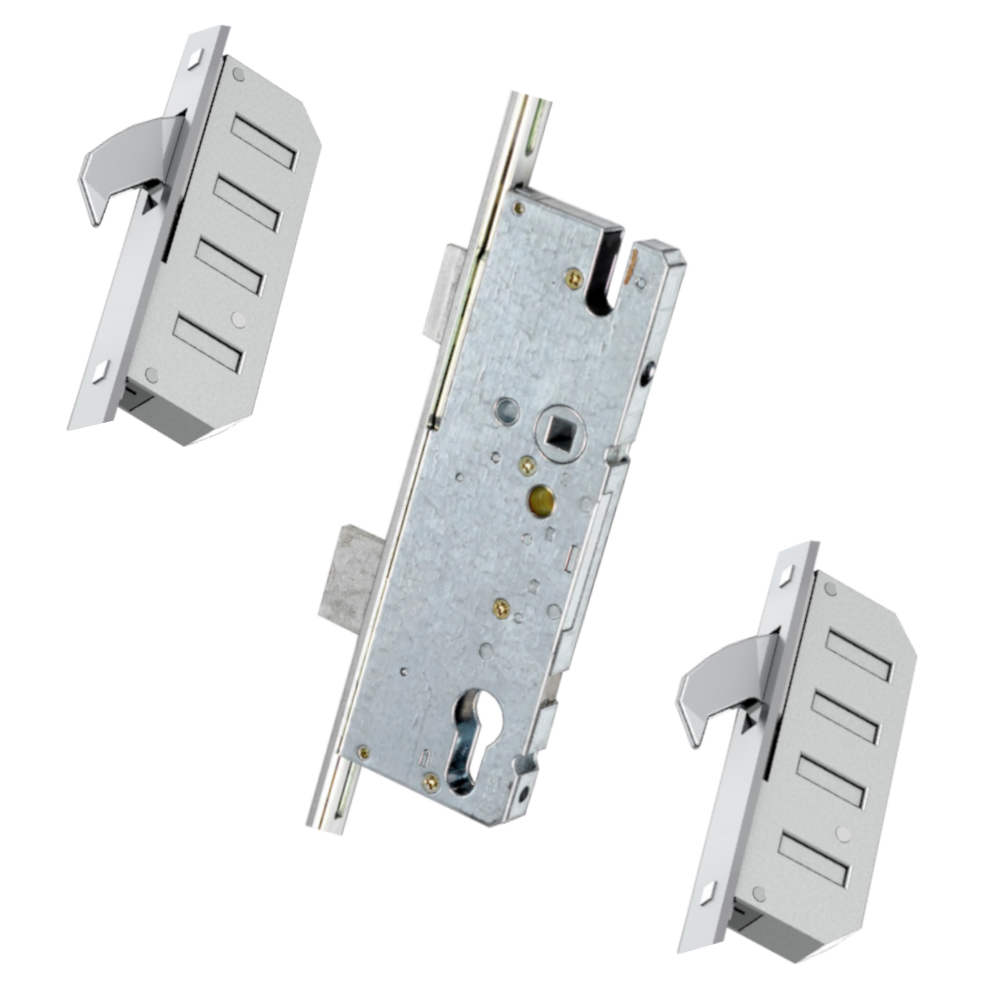 WINKHAUS STV-FGTE Master Lock 2 Hook 45mm Backset 20mm faceplate - 45/92 5003720