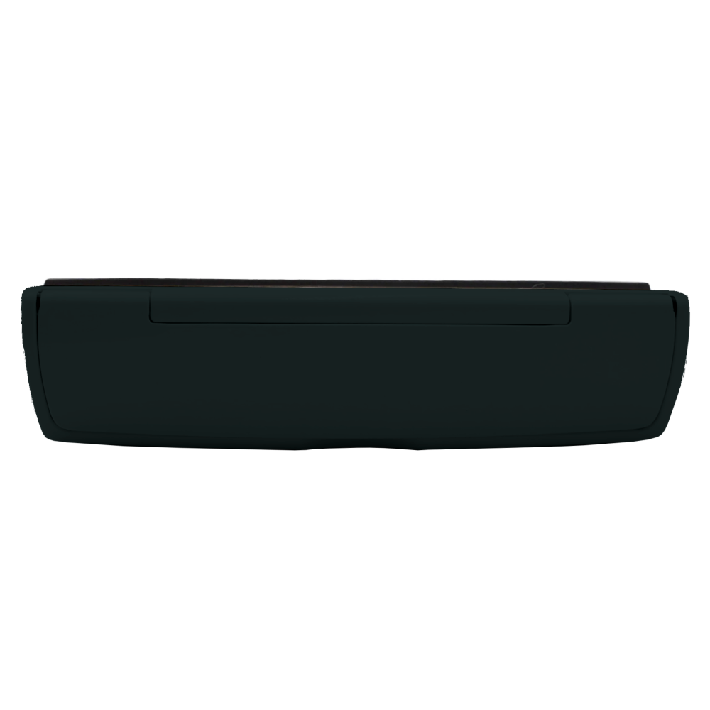 HOPPE Suited 310mm Letter Plate With Sprung Sleeve AR708A - Black 87143386