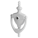HOPPE Suited Traditional Knocker With 120 Degree Viewer AR727K - White 87143435