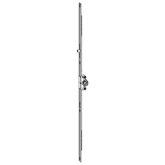 ROTO NT Espagnolette 15mm Backset With Centred/Variable Handle Height - 1380mm 2 Cams 259721