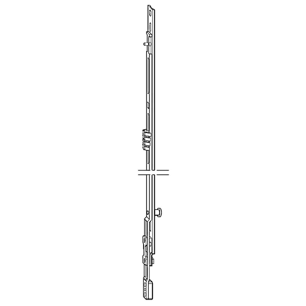 ROTO NTI Centre Lock Clampable - 600mm 1 x Type V Locking Cam 337711