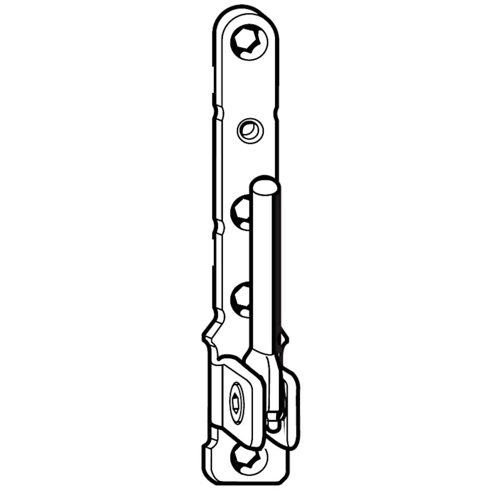 ROTO NT Bottom Corner Pivot Rest K - Corner Bearing 258590