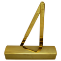 GEZE TS4000S Size 1-6 Overhead Door Closer - Polished Brass