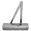 GEZE TS4000S Size 1-6 Overhead Door Closer - Satin Stainless Steel