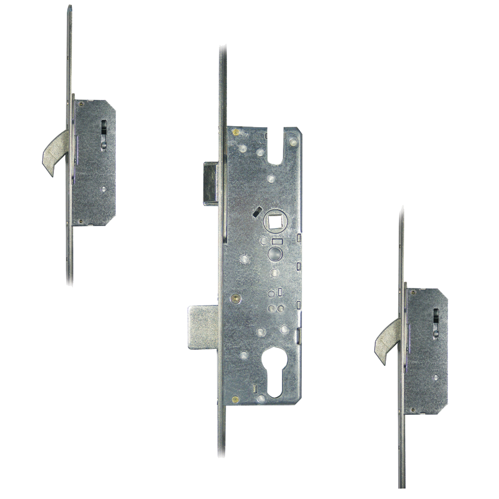 WINKHAUS Cobra Lever Operated Latch & Deadbolt Single Spindle 20mm Radius 2 Hook - 35/92