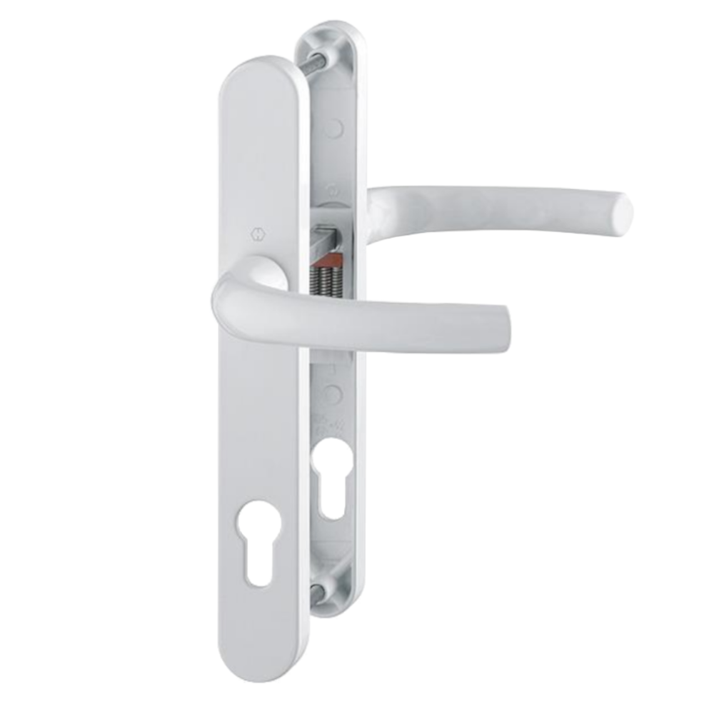 HOPPE Tokyo 92mm Lever/Lever Narrow Backplate Door Handle 1710RH/3633N/3623N - White