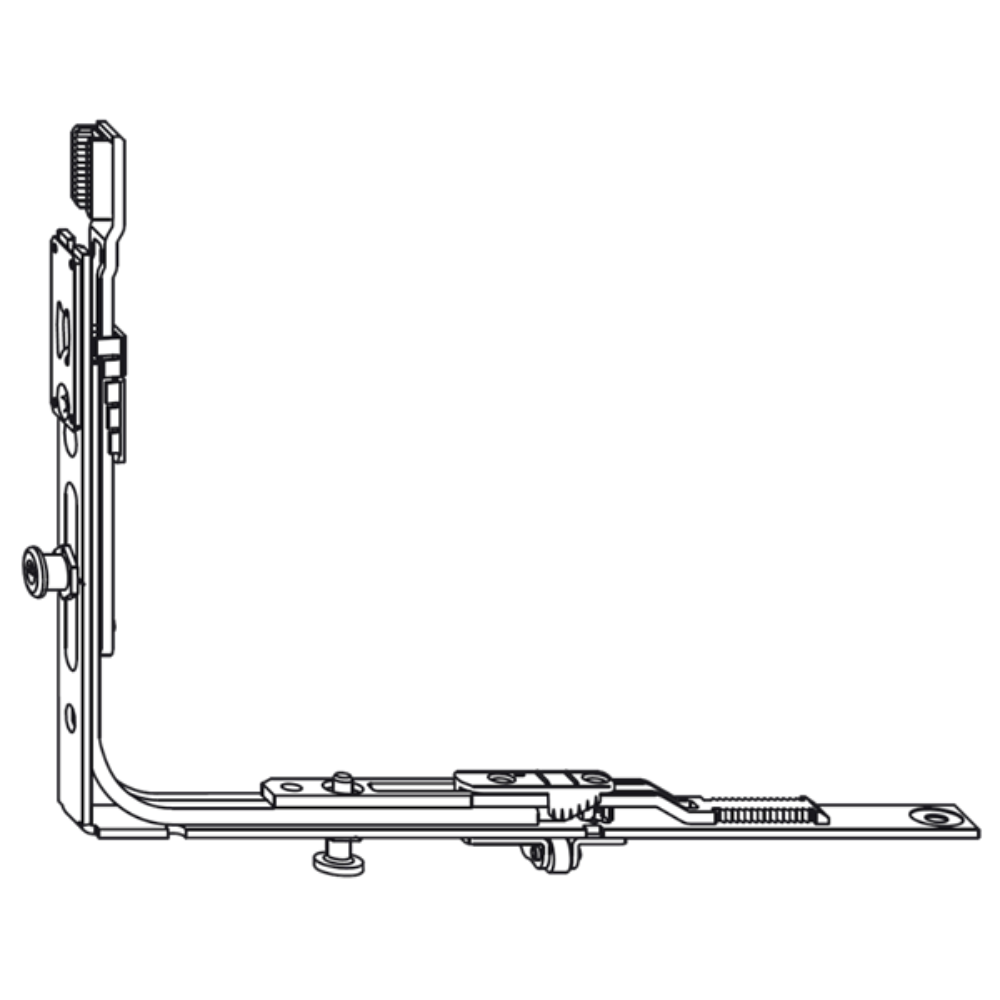 SIEGENIA Titan AF Bottom Corner Drive TEUL5020 - Silver (Galvanised)