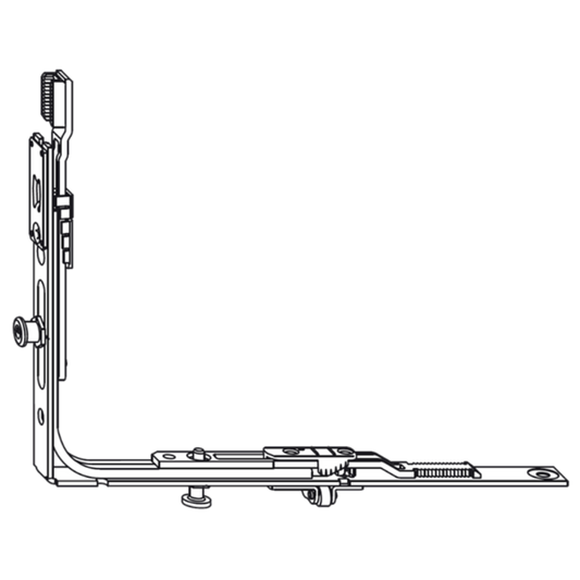 SIEGENIA Titan AF Bottom Corner Drive TEUL5020 - Silver (Galvanised)