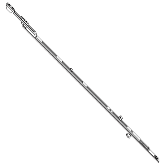 SIEGENIA Titan AF Bottom Extension TZBS0180 - Silver (Galvanised)