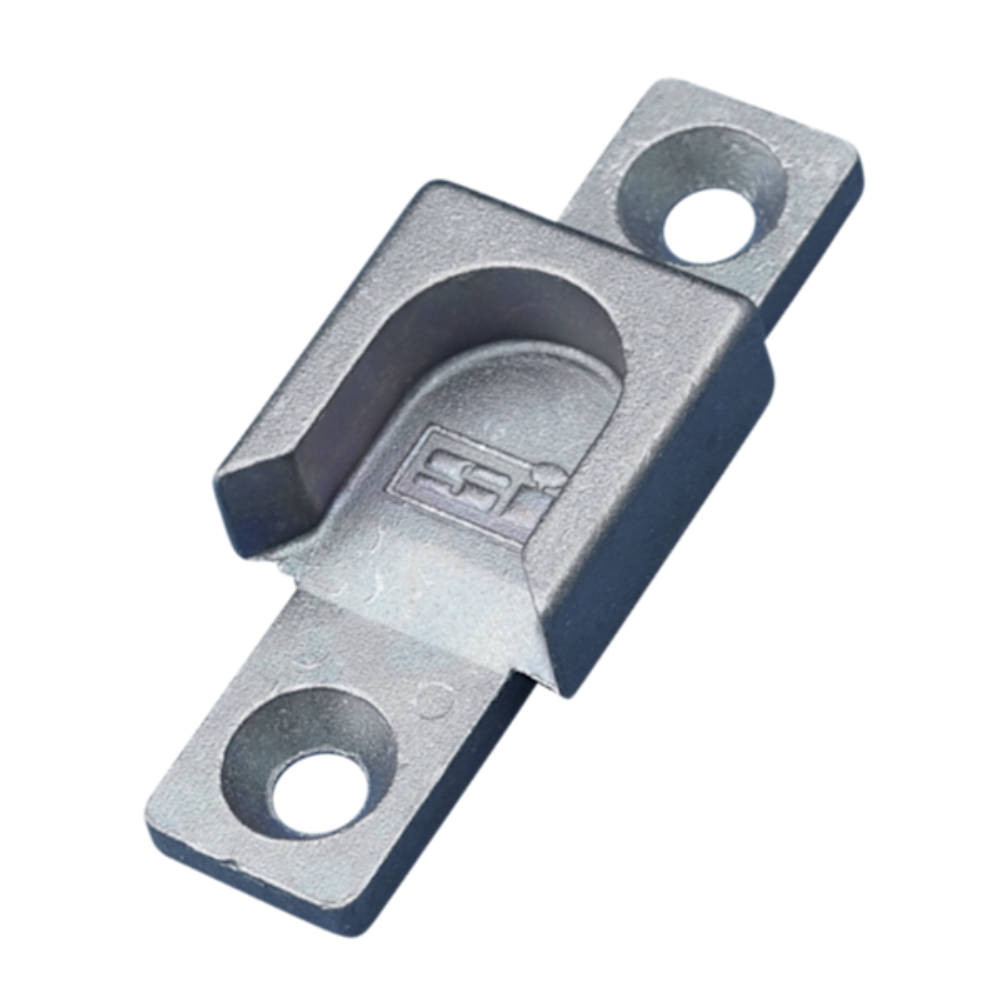 SIEGENIA Titan AF A0440 CASEMENT STRIKER 287880 - Silver (Galvanised)