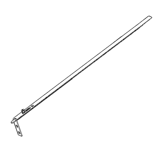 NICO Security Plus Single MK2 Shootbolt Extension With 7.8mm Cam - 605mm No.4 (1100mm - 1400mm)