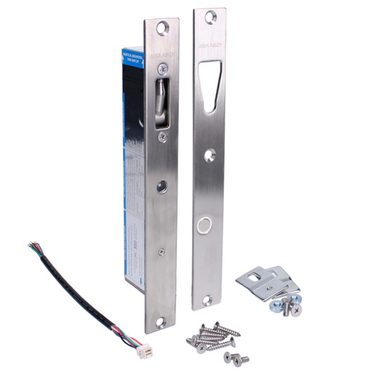 ASSA ABLOY ES8100 V-Lock 12-24VDC PTO/PTL Monitored - Stainless Steel