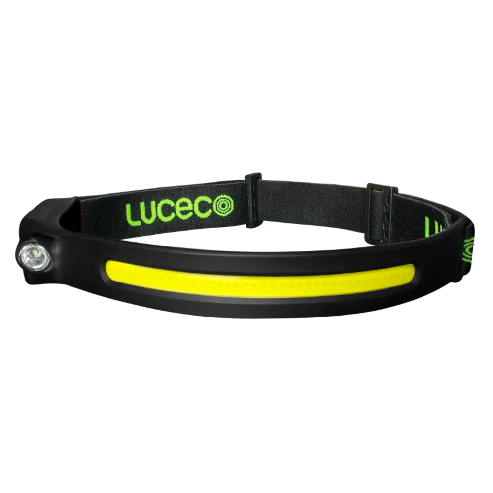 LUCECO 5W LED Flexible Head Torch With Motion Sensor & USB Charging - 350 + 150 Lumen