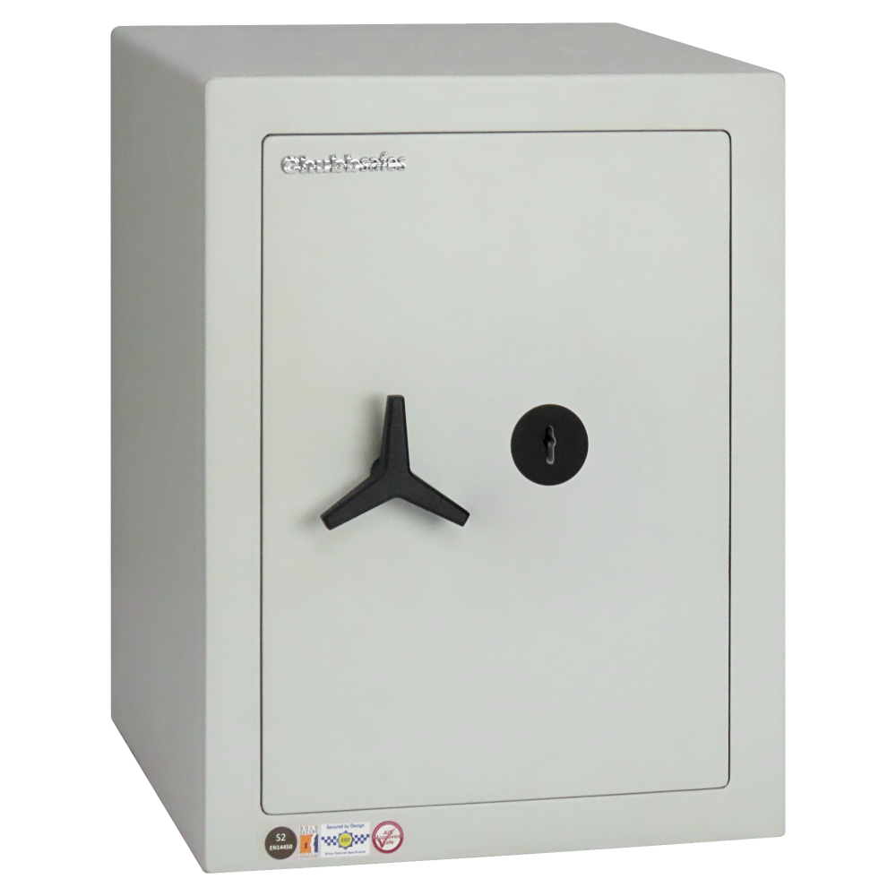 CHUBBSAFES Homevault S2 Burglary Resistant Safe 4,000 Rated - 55 KL S2 - Key Operated (50.3Kg)