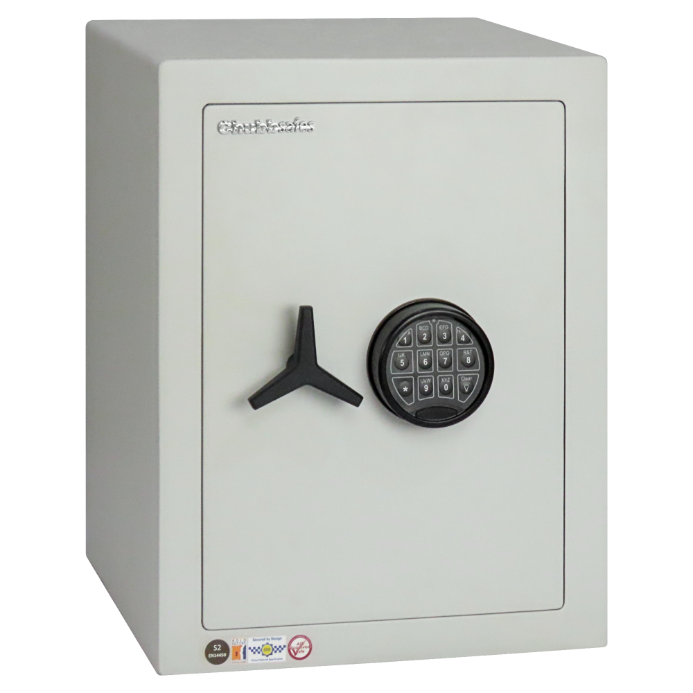 CHUBBSAFES Homevault S2 Burglary Resistant Safe 4,000 Rated - 55 EL S2 - Electronic Lock (50.3Kg)